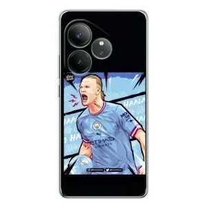 Чехлы с принтом для Realme GT Neo 6 Футболист (гол Эрлинг Холланд)
