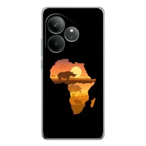 Летний Чехол на Realme GT Neo 6 (Карта)
