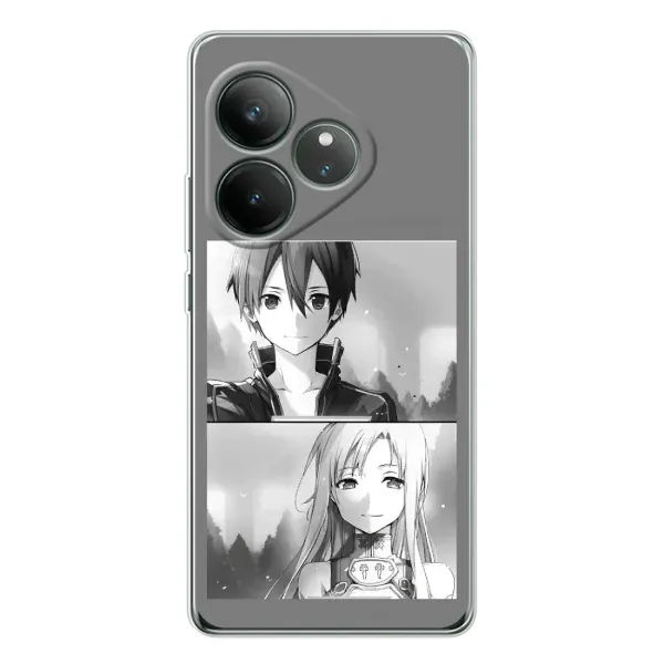 Чехол с рисунком «Кирито-Асуна» для Realme GT Neo 6 Чехол с рисунком «Кирито-Асуна» для Realme GT Neo 6