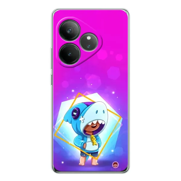 Чехол с рисунком «Леон в костюме Акулы» для Realme GT Neo 6 Чехол с рисунком «Леон в костюме Акулы» для Realme GT Neo 6