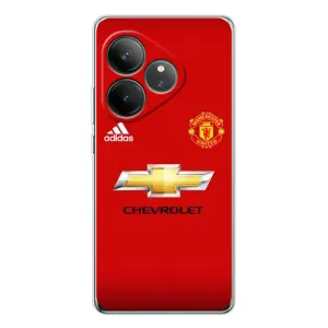 Силиконовые Чехлы принт Футбол на Realme GT Neo 6 (Man United)