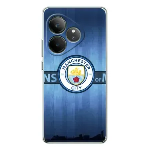 Силиконовые Чехлы принт Футбол на Realme GT Neo 6 (ManCity)