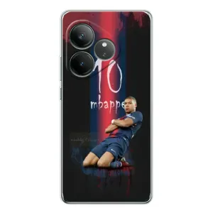 Чехол (TPU) с Футболистом на Realme GT Neo 6 (MBAPPE 10)
