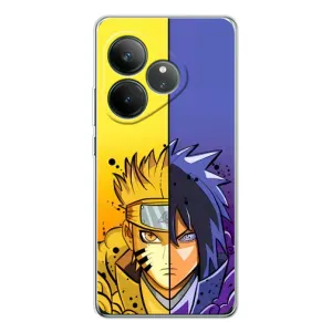 Купить Чехлы на телефон с принтом Anime для Realme GT Neo 6 (Naruto Vs Sasuke)