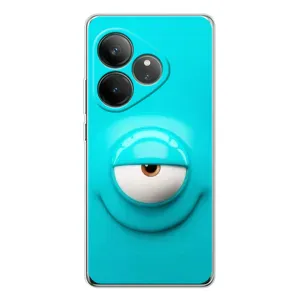 Силиконовые Чехлы (смешные стикеры) для Realme GT Neo 6 (Одноглазик)