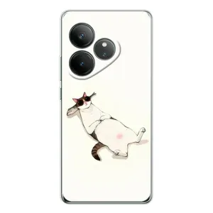 Чехол на тематику: Коты для Realme GT Neo 6 (Отдых)