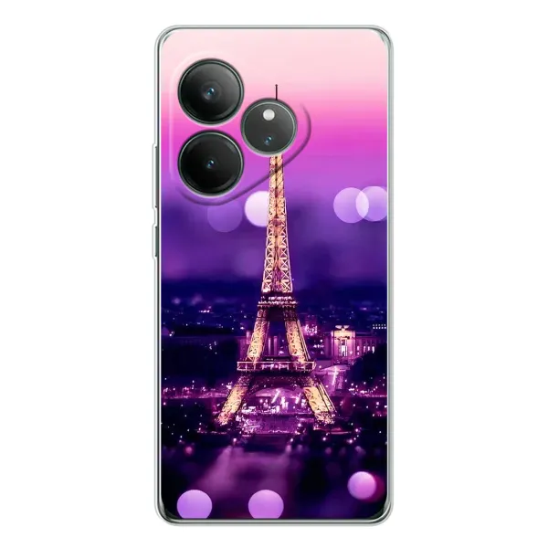 Чехол с рисунком «Париж башня» для Realme GT Neo 6 Чехол с рисунком «Париж башня» для Realme GT Neo 6