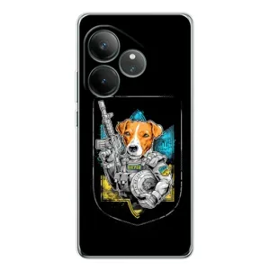 Чехол с принтом для Realme GT Neo 6 (Патрон Воин)