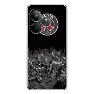 Силиконовые Чехлы принт Футбол на Realme GT Neo 6 (PSG)