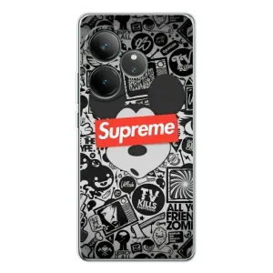 Чехол с Брендами одежды на ДжиТи Нео 6 (Supreme Маус)
