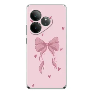 Чохол банти для Realme GT Neo 7 (Бант на рожевому)