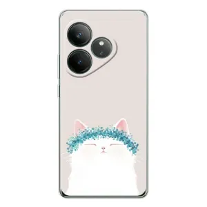 Чехол на тематику: Коты для Realme GT Neo 7 (Белый котик)