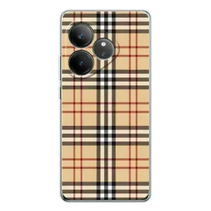 Чехол с Брендами одежды на GT Нео 7 (Burberry стиль)