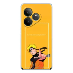 Чехлы с принтом Наруто на Realme GT Neo 7 (Даттебаё)