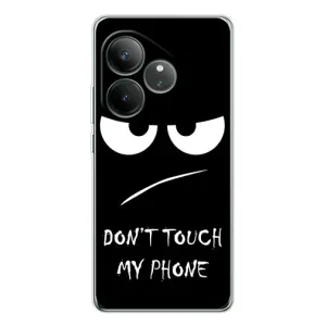 Чехол с прикольным текстом на Realme GT Neo 7 (Dont)