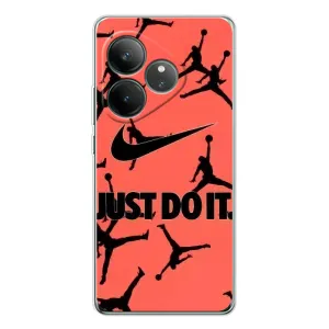 Силіконовый Чохол Nike Air Jordan на GT Нео 7 (Just Do It)