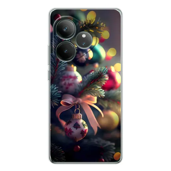 Чехол с рисунком «Красивая елочка» для Realme GT Neo 7 Чехол с рисунком «Красивая елочка» для Realme GT Neo 7