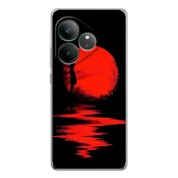 Чехол с рисунком «Красный Закат» для Realme GT Neo 7