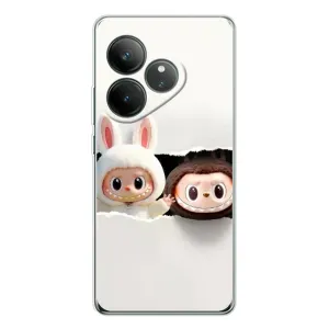 Чехол с принтом Лабубу для Realme GT Neo 7 (Фигурки Labubu)
