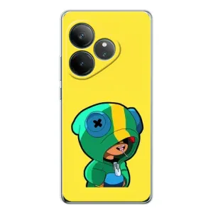 Чехол Бравл Старс для Realme GT Neo 7 (Леон (LEON))
