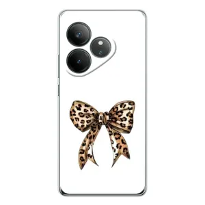 Чохол банти для Realme GT Neo 7 (Леопардовий бант)