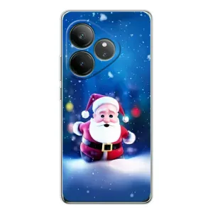 Чехлы на Новый Год Realme GT Neo 7 (Маленький Дед Мороз)