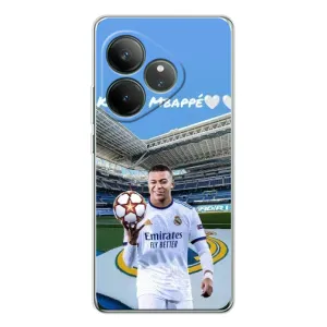 Чехол (TPU) с Футболистом на Realme GT Neo 7 (Mbappe Real)