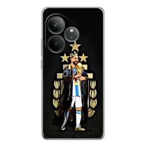 Чехлы Лео Месси Аргентина для Realme GT Neo 7 (Месси король)