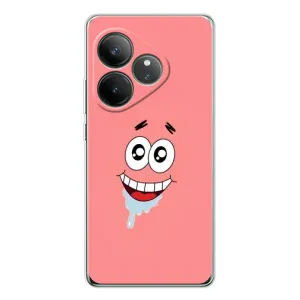 Чехлы с Патриком на Realme GT Neo 7 (Мордочка Патрика)