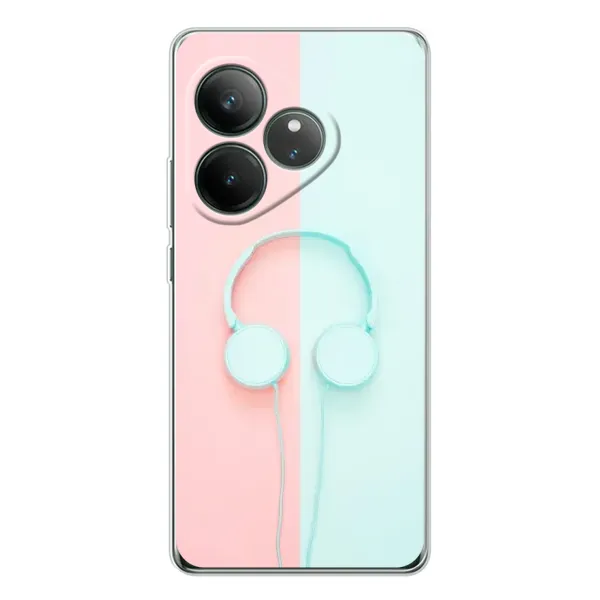 Чехол с рисунком «Наушники» для Realme GT Neo 7 Чехол с рисунком «Наушники» для Realme GT Neo 7