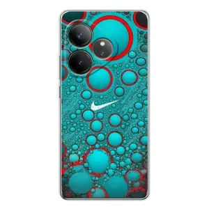 Силіконовый Чохол на Realme GT Neo 7 з картинкою НАЙК (Найк зелений)