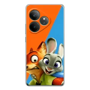 Чехлы ЗВЕРОПОЛИС для Realme GT Neo 7 (Ник и Хопс)