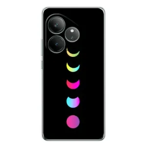 Чехол (ТПУ) с планетами на Realme GT Neo 7 (Полнолуние)