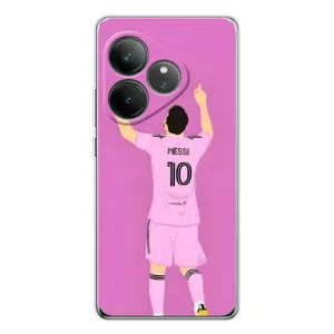 Чехлы Лео Месси в Майами на Realme GT Neo 7 (Празднование Месси)