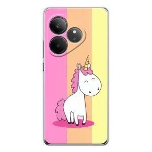 Чехол Unicorn на Realme GT Neo 7 (Радужный Единорог)