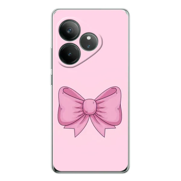 Чехол с рисунком «Розовый бантик» для Realme GT Neo 7 Чехол с рисунком «Розовый бантик» для Realme GT Neo 7