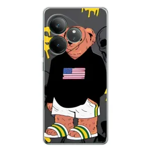 Чехлы Мишка Тедди для GT Нео 7 (Teddy USA)