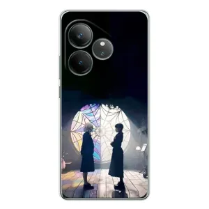 Чехлы с принтом Уэнсдей на Realme GT Neo 7 (Уэнсдей и Энди)