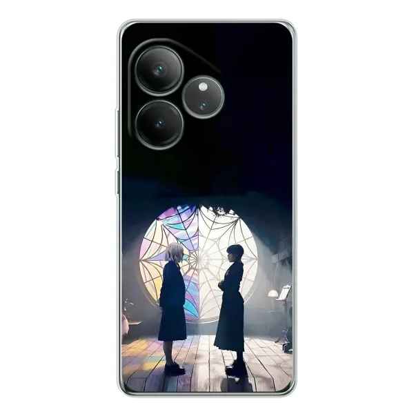 Чехол с рисунком «Уэнсдей и Энди» для Realme GT Neo 7 Чехол с рисунком «Уэнсдей и Энди» для Realme GT Neo 7