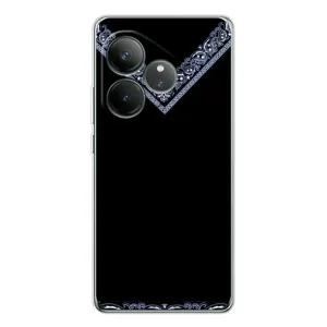 Силиконовый Чехол на Realme GT Neo 7 (Воротник вышиванки)