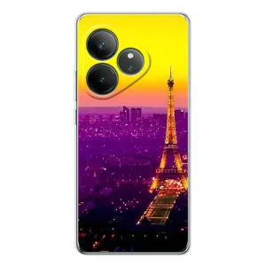 Чехол с Эйфелевой башней на Realme GT Neo 7 (Яркая башня)