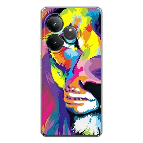 Чехол с рисунком «Яркий Лев» для Realme GT Neo 7 Чехол с рисунком «Яркий Лев» для Realme GT Neo 7