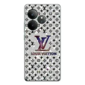 Чохол Стиль Louis Vuitton на Realme GT Neo 7 (Яскравий LV)