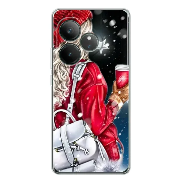 Чехол с рисунком «Зима пришла» для Realme GT Neo 7 Чехол с рисунком «Зима пришла» для Realme GT Neo 7