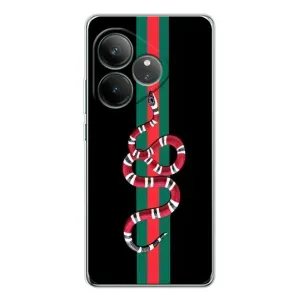 Чохли бренд ГУЧЧІ для Realme GT Neo 7 (Змій Гуччі)