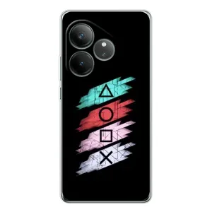 Чехол КИБЕРСПОРТ для Realme GT Neo 7 (Значки Sony)