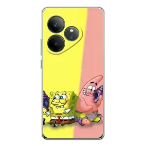 Чехлы с Патриком на Realme GT Neo 7 (Звонок)