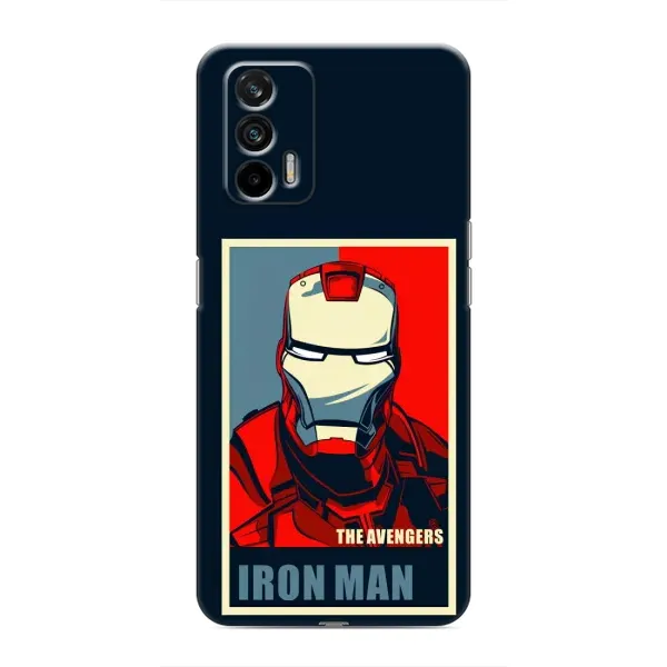 Чехол с рисунком «Art Iron man» для Realme GT Чехол с рисунком «Art Iron man» для Realme GT