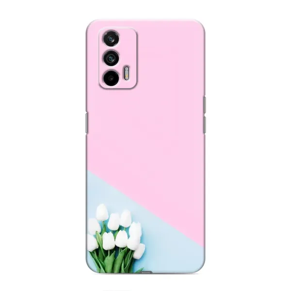 Чехол с рисунком «Белые тюльпаны» для Realme GT Чехол с рисунком «Белые тюльпаны» для Realme GT