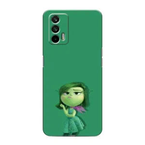 Чехол Головоломка для Realme GT - (AlphaPrint) (Брезгливость)